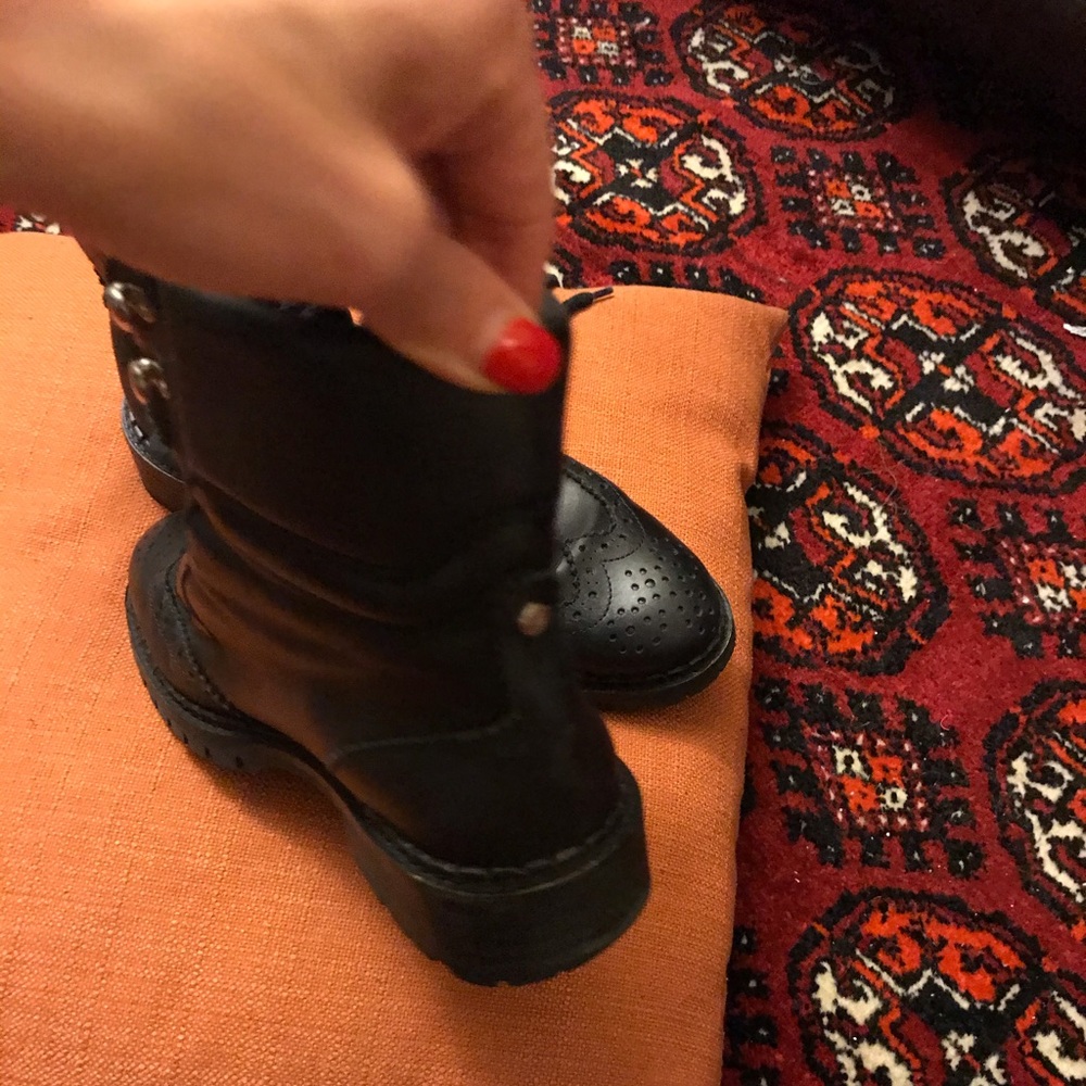 Black stylish woman boots ... very modern style